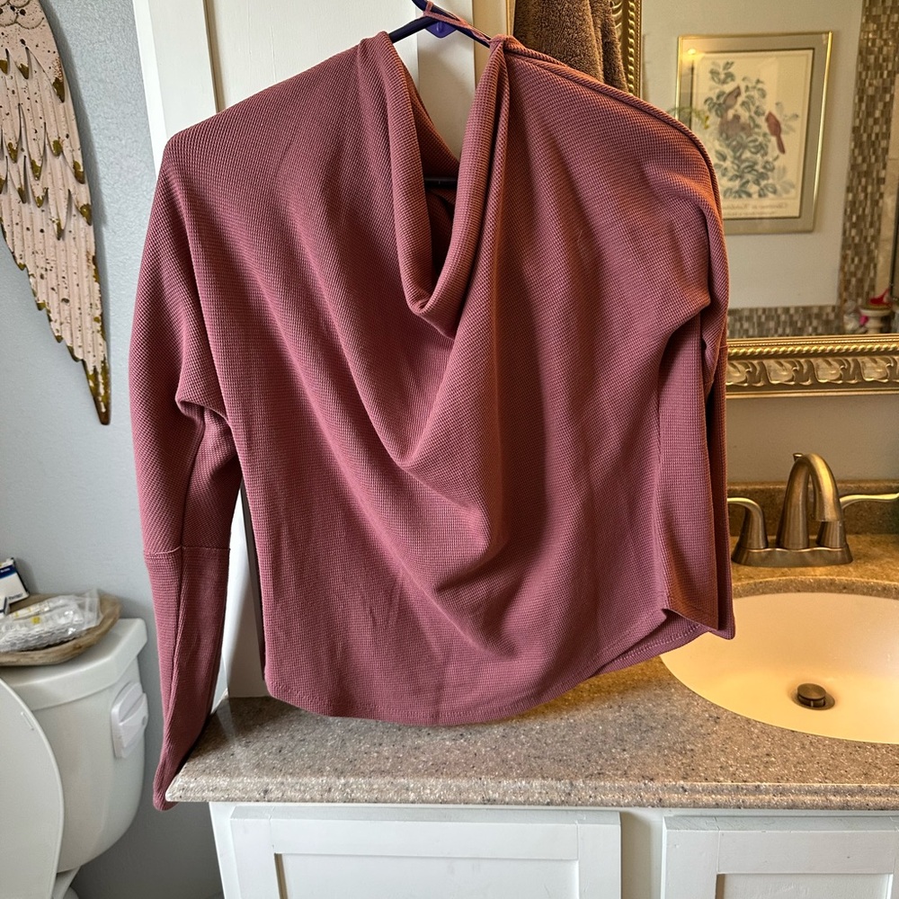 Free People Elegant Mauve Women's Sweater